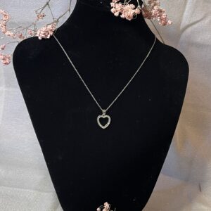 Colliers petite cœur argent