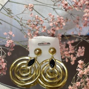 Boucle en cœurs noir