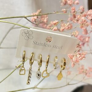 Ensemble boules en doré