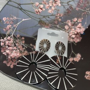 Boucle d’oreille argent