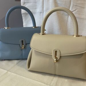 Sac deux poches en bleu  claire